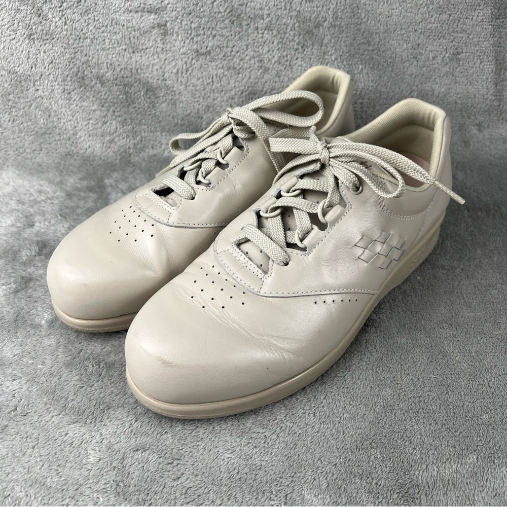 SAS Free Time Tripad Comfort Walking Shoes Tan Bone Lace Up Women’s 8.5 M USA